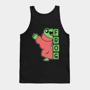 Funny Cool Frog Tank Top